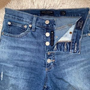 High rise skinny jeans (LUCKY BRAND)